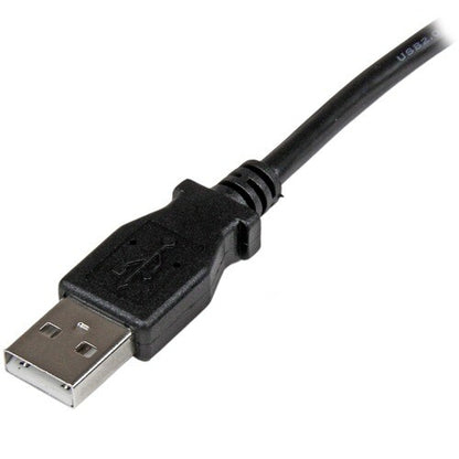 2m USB 2.0 A to Left Angle B Cable M/M