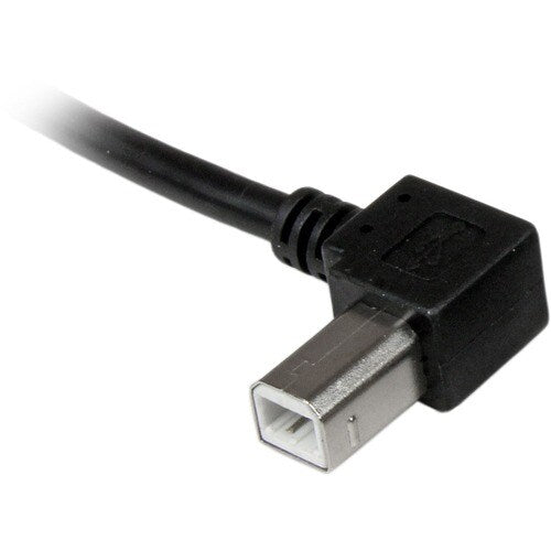 2m USB 2.0 A to Left Angle B Cable M/M