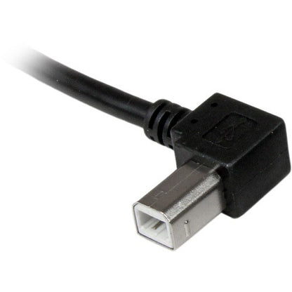 2m USB 2.0 A to Left Angle B Cable M/M