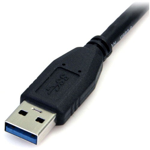 0.5m 1.5ft Black USB 3.0 Micro B Cable