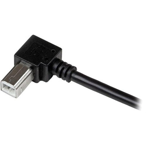 2m USB 2.0 A to Right Angle B Cable M/M