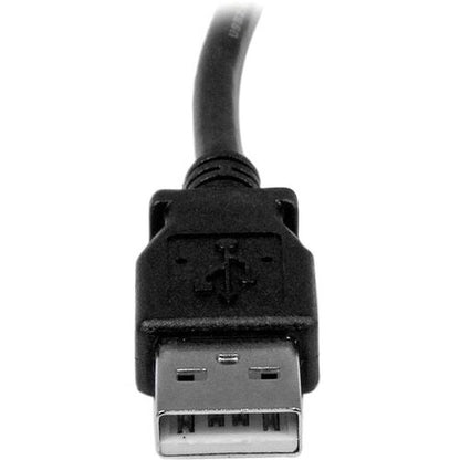 2m USB 2.0 A to Right Angle B Cable M/M