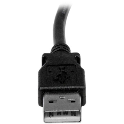2m USB 2.0 A to Right Angle B Cable M/M