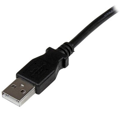 2m USB 2.0 A to Right Angle B Cable M/M