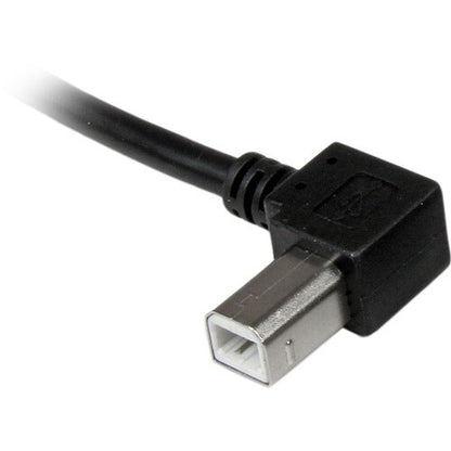 3m USB 2.0 A to Left Angle B Cable M/M
