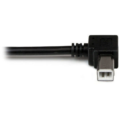 3m USB 2.0 A to Left Angle B Cable M/M