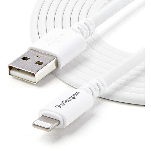 10 ft White 8-pin Lightning to USB Cable