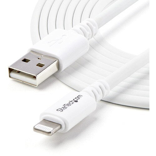 10 ft White 8-pin Lightning to USB Cable