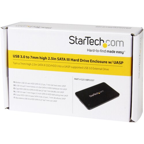 USB 3.0 SATA HDD/SSD Enclosure w/ UASP