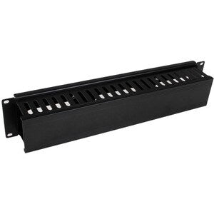 2U Finger Duct Cable Manager w/ Cover