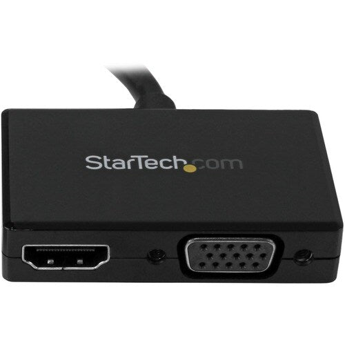 Travel A/V adapter: DP to VGA / HDMI
