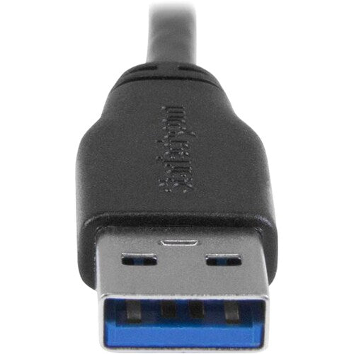 6ft Slim Left Angle Micro USB 3.0 Cable