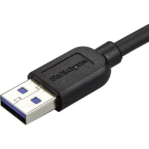6ft Slim Left Angle Micro USB 3.0 Cable