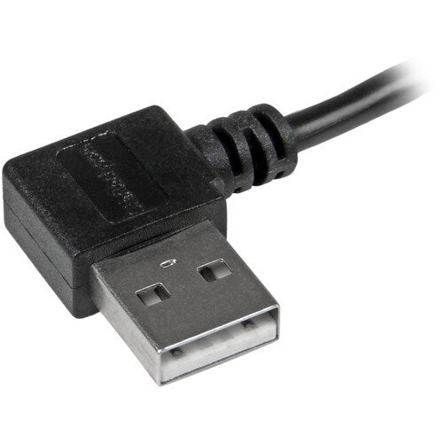 2m 6 ft Right Angle Micro-USB Cable