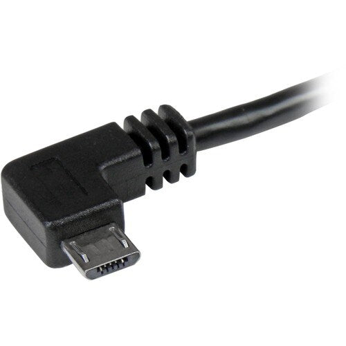 2m 6 ft Right Angle Micro-USB Cable