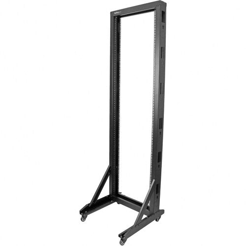 2-Post Server Rack with Casters - 42U