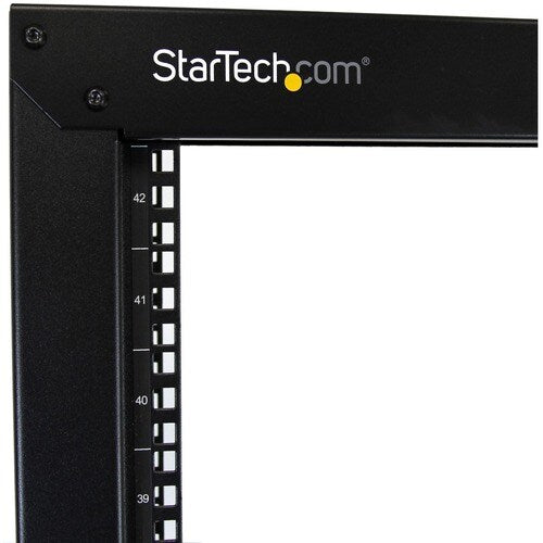 2-Post Server Rack with Casters - 42U
