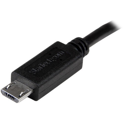 8in Micro USB to Micro USB OTG Cable M/M
