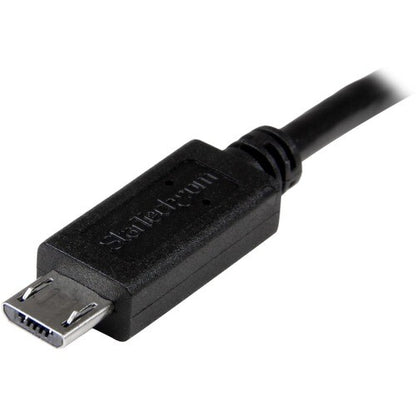 8in Micro USB to Micro USB OTG Cable M/M
