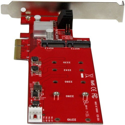 M.2 RAID CONTROLLER CARD + 2X SATA PORTS