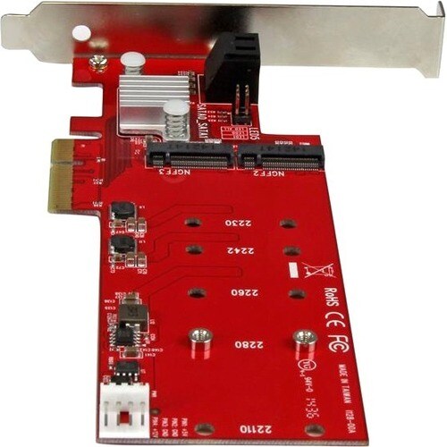 M.2 RAID CONTROLLER CARD + 2X SATA PORTS