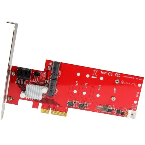 M.2 RAID CONTROLLER CARD + 2X SATA PORTS