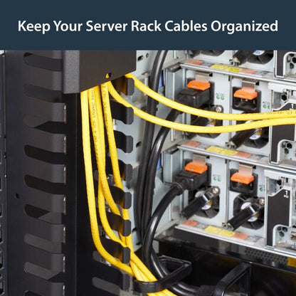 6FT VERTICAL FINGER DUCT CABLE ORGANIZER