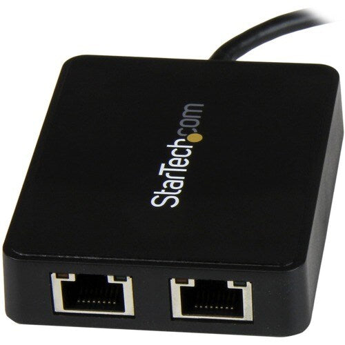 DUAL USB-C TO GBE ADAPTER W/ USB PORT