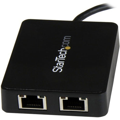 DUAL USB-C TO GBE ADAPTER W/ USB PORT
