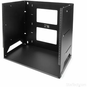 8U WALL-MOUNT SERVER RACK WITH SHELF
