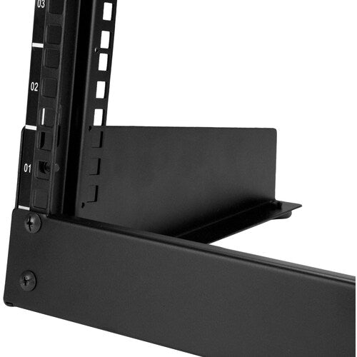 8U DESKTOP RACK - 2-POST OPEN FRAME RACK