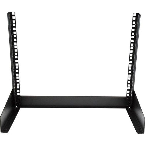 8U DESKTOP RACK - 2-POST OPEN FRAME RACK