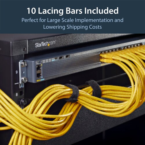 Horizontal Cable Lacing Bars