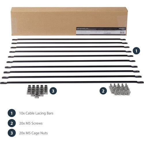 Horizontal Cable Lacing Bars