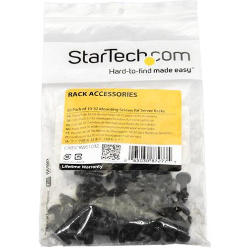 StarTech 50 pkg 10-32 Server Rack Screws