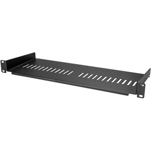 Vented 1U Rack Shelf - 7in Deep