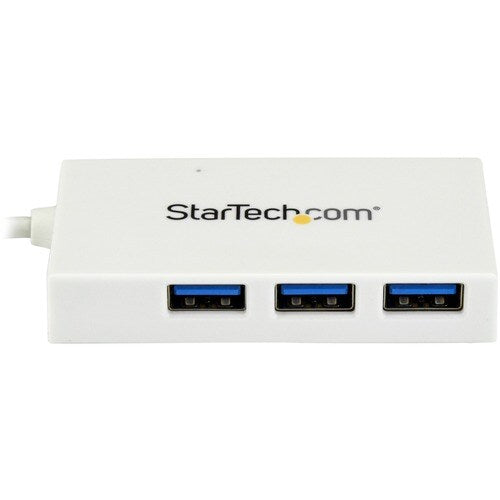 4 PORT USB C HUB - 1X USB C 3X USB A