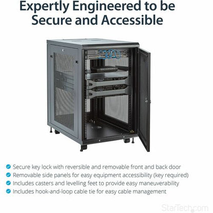 Server Rack Cabinet - 31in Deep - 18U