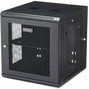12U Wall Mount Rack Cabinet with Hinge