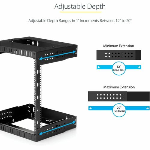 12U Wall Mount Server Rack - 12 - 20 in.