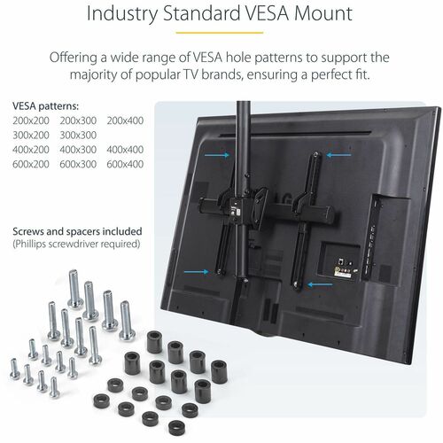 TV Mount - Ceiling - Dual Back to Back