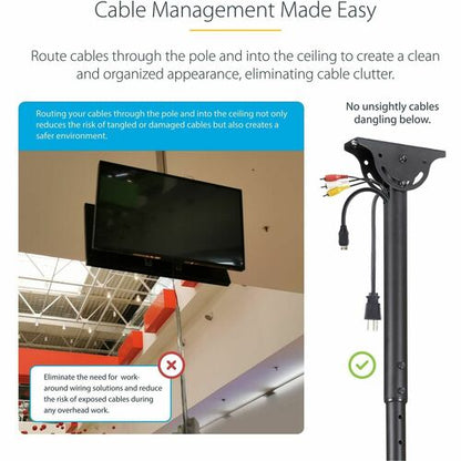TV Mount - Ceiling - Dual Back to Back