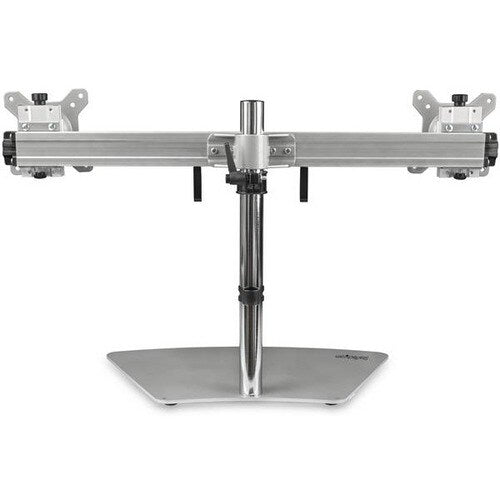 Dual-Monitor Stand - Horizontal - Silver