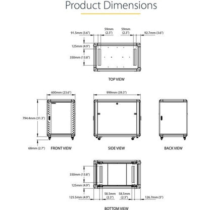 Rack - Server Cabinet - 15U - Lockable