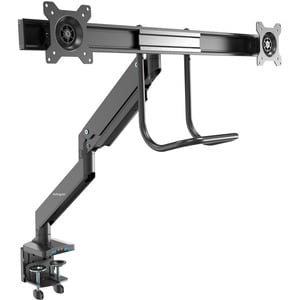 Desk Mount Dual Monitor Arm -2x USB 3.0