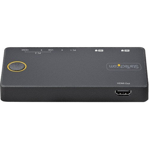 2 Port USB-A + HDMI/USB-C KVM Switch 4K
