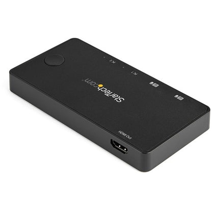 2 Port USB C KVM Switch 4K HDMI w/Cables