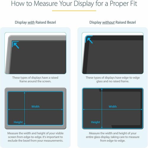 23 inch Monitor Privacy Screen Filter