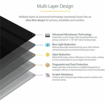 13.5" Surface Book Laptop Privacy Screen