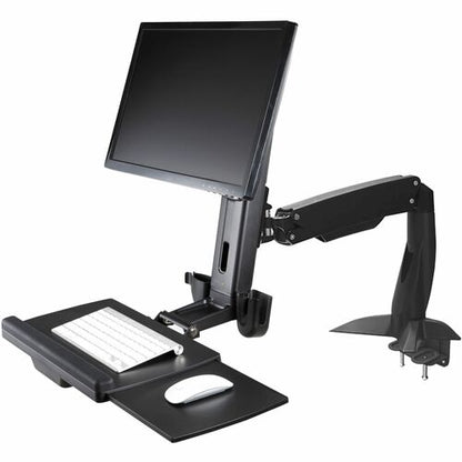 Sit Stand Monitor Arm 27in - Desk Mount